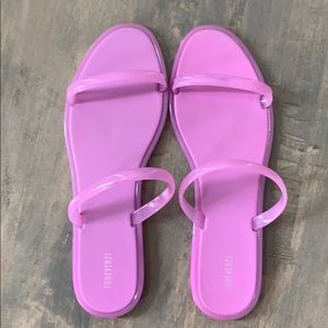 Forever 21 Bright Lilac Sandals